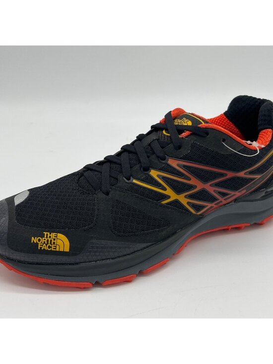 The North Face Mens Size 9 Black/Orange Ultra Trail Running Left Single Shoe Wit - Picture 1 of 8